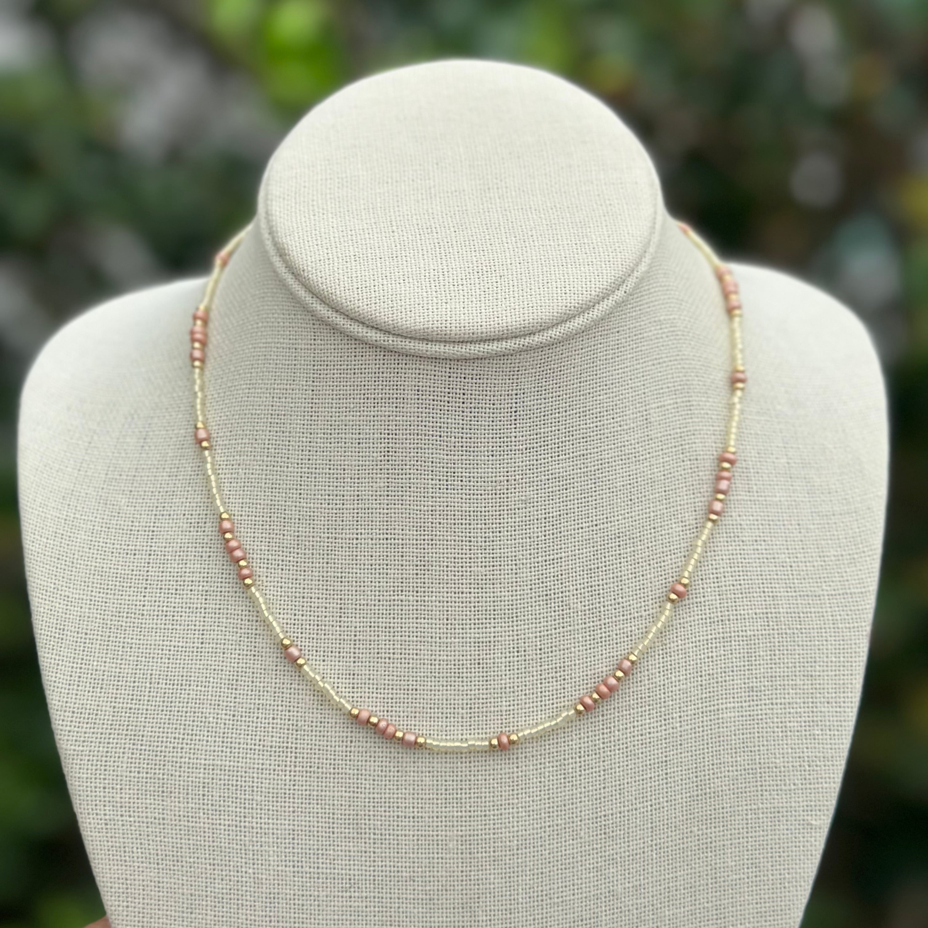 Dusty Pink- Necklace