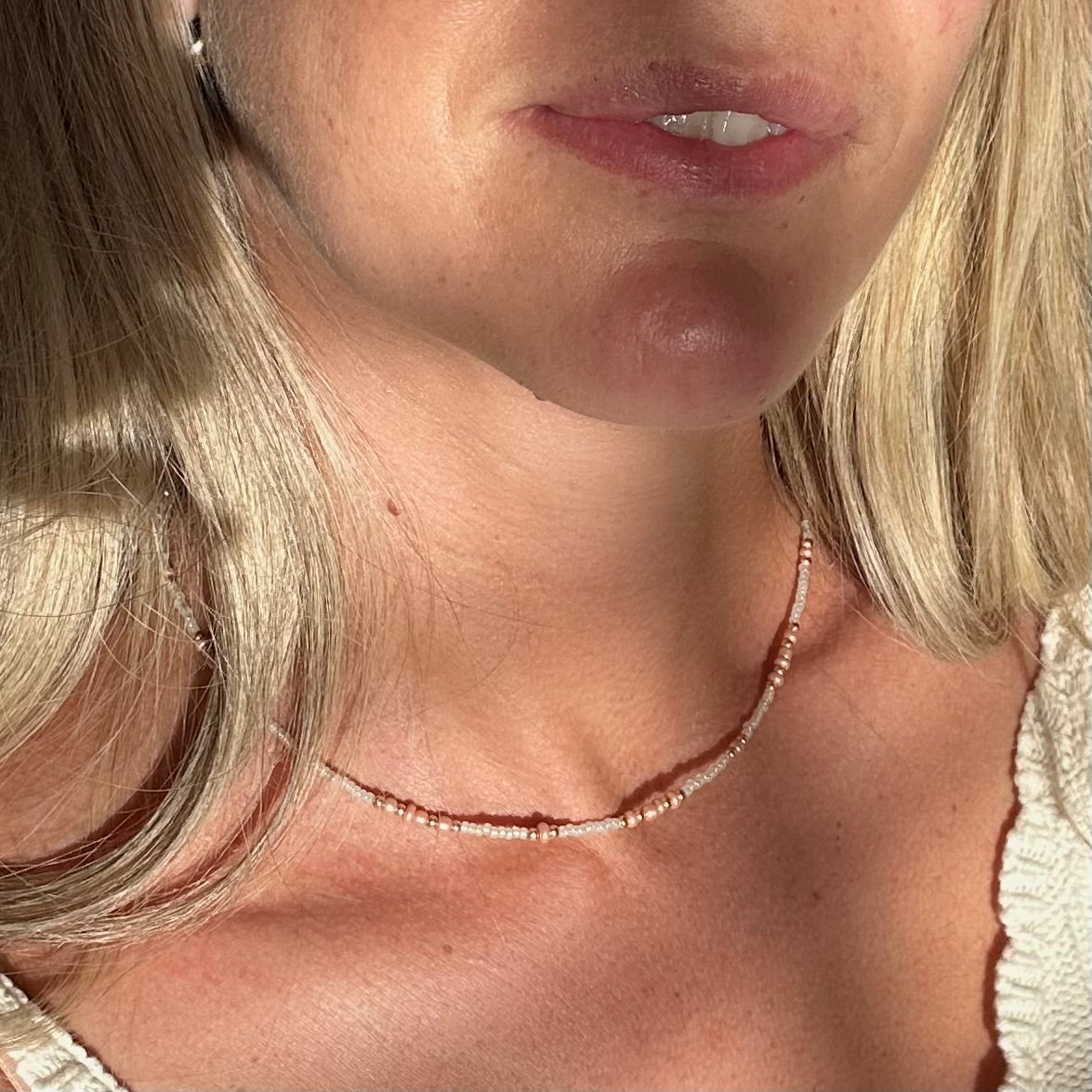 Dusty Pink- Necklace