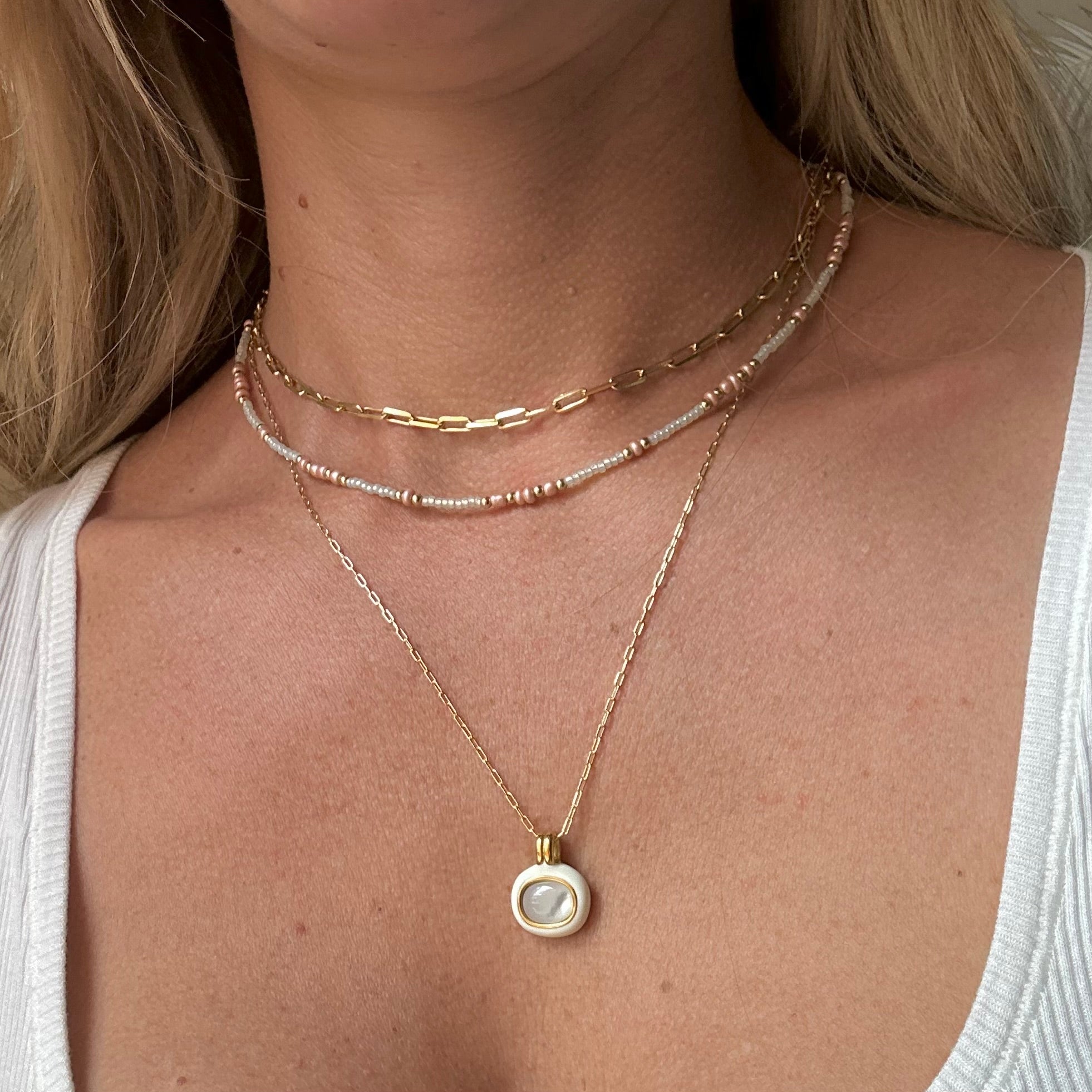 Celine Drop - Necklace