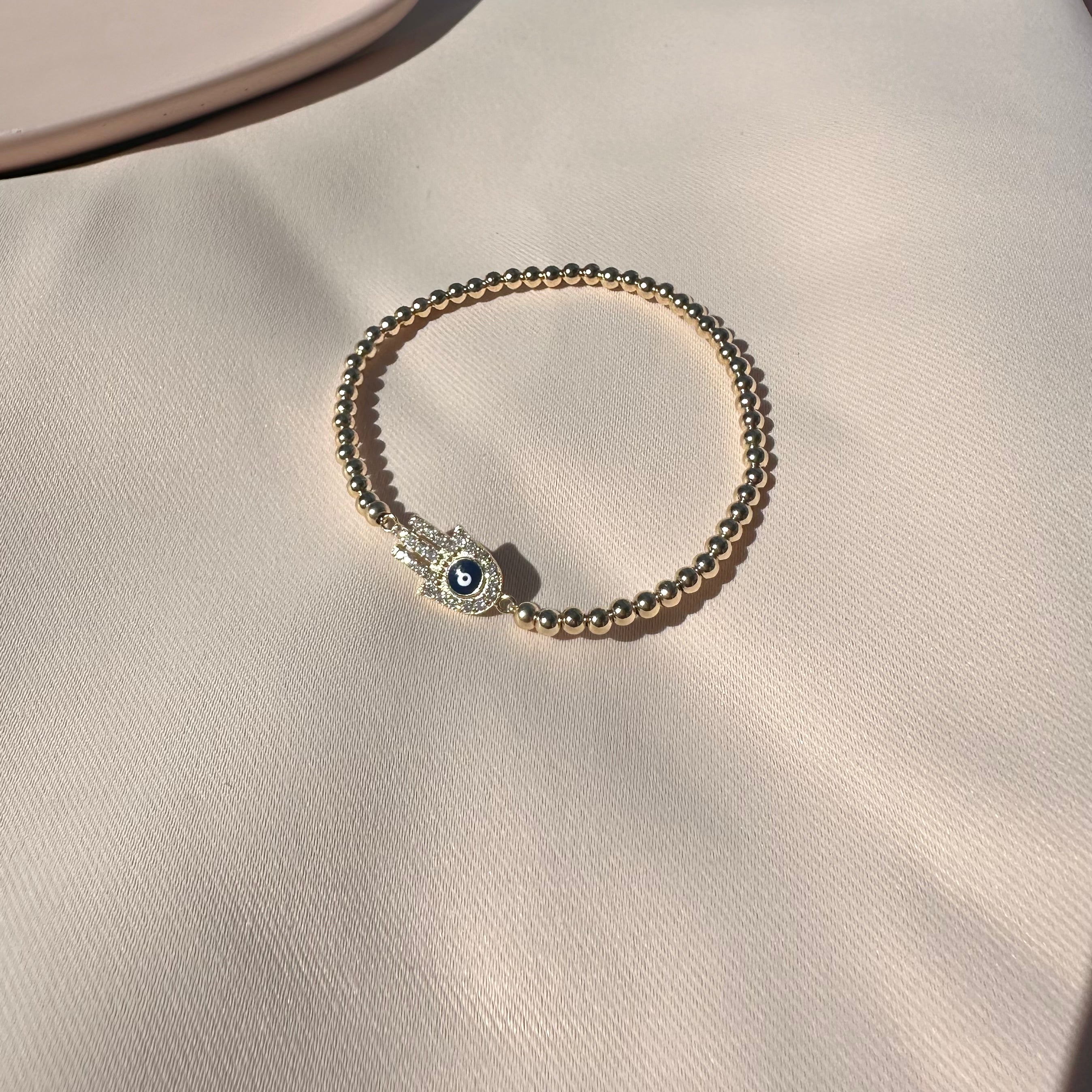 Hamsa- Stretch Bracelet