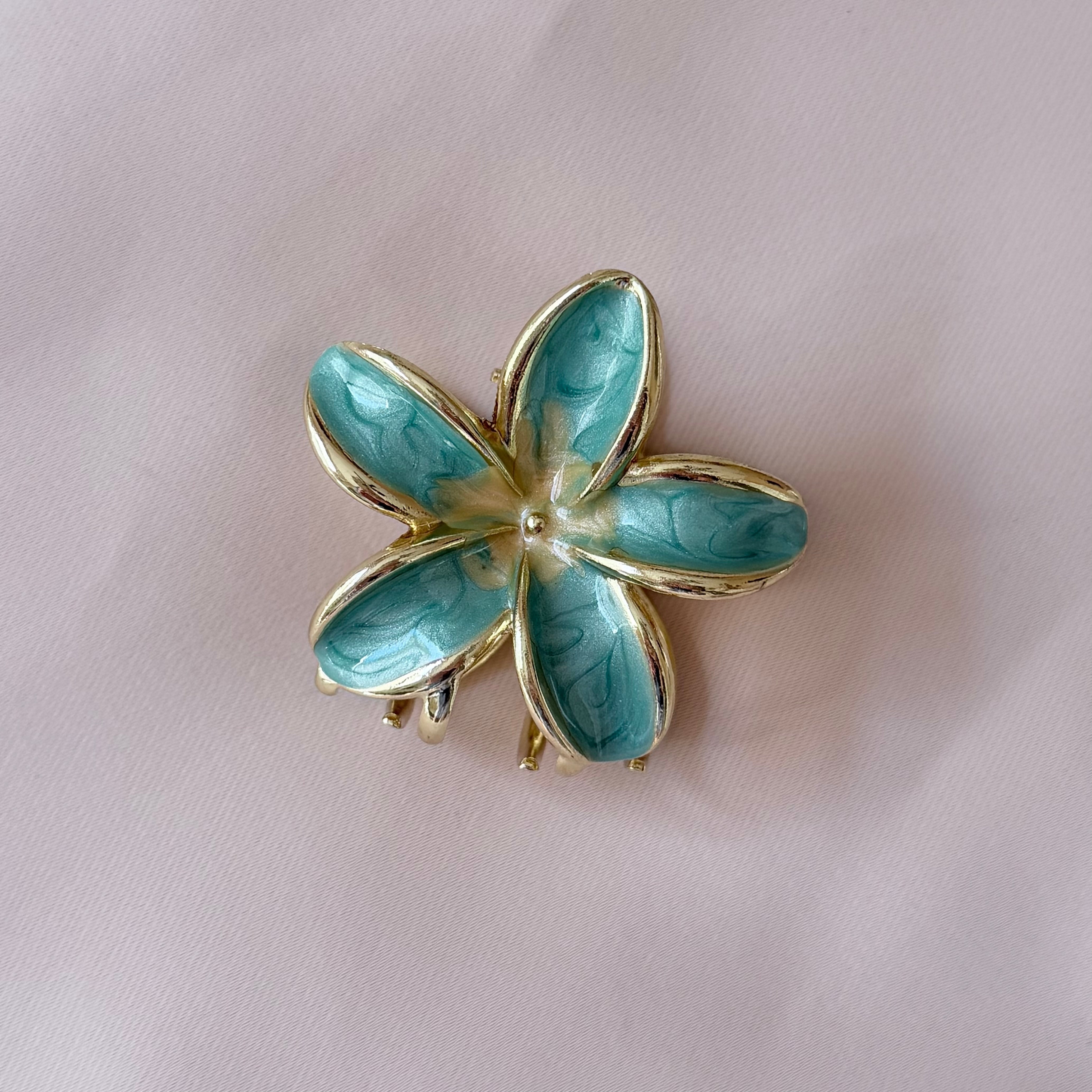 Plumeria Flower HairClip