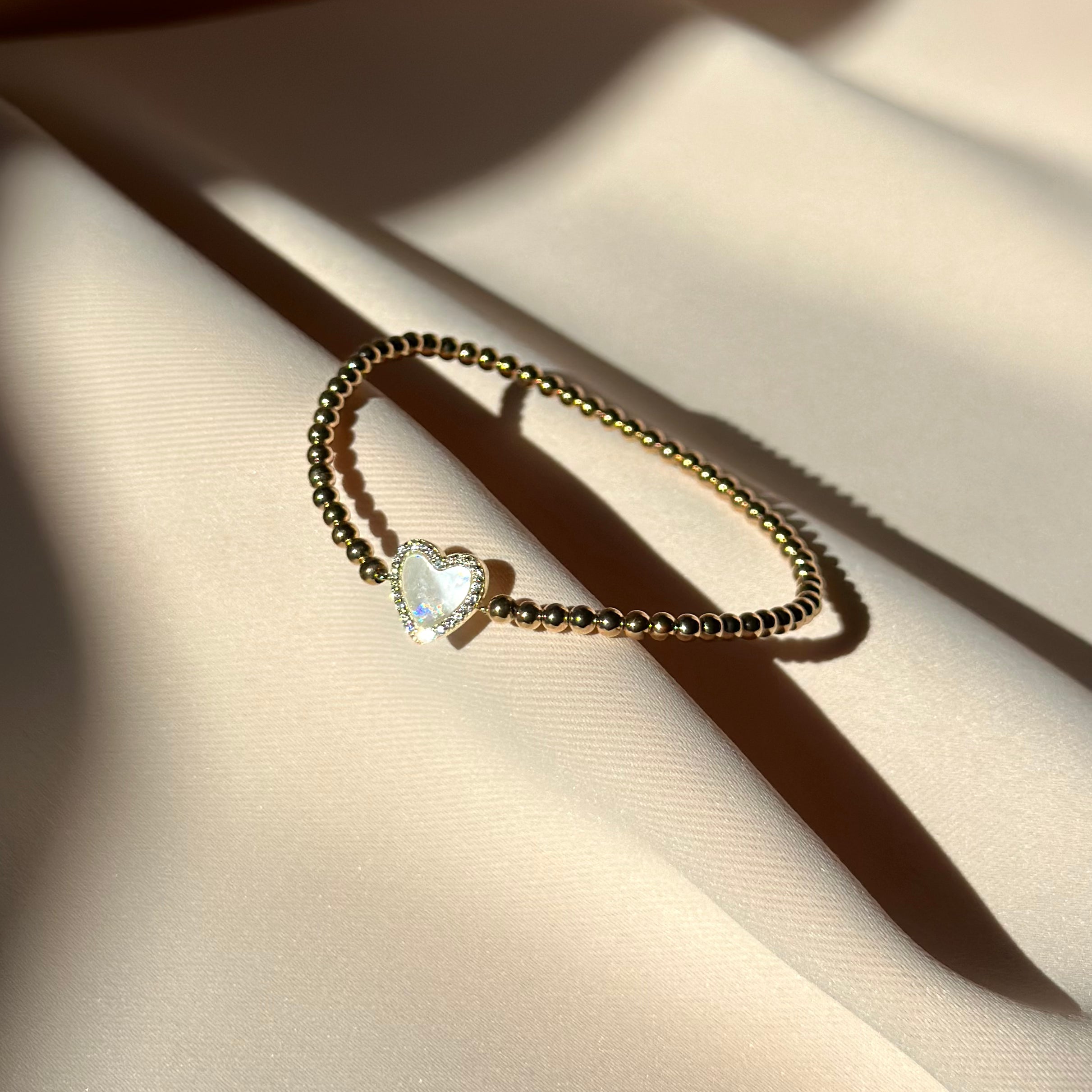 Heart - Stretch Bracelet
