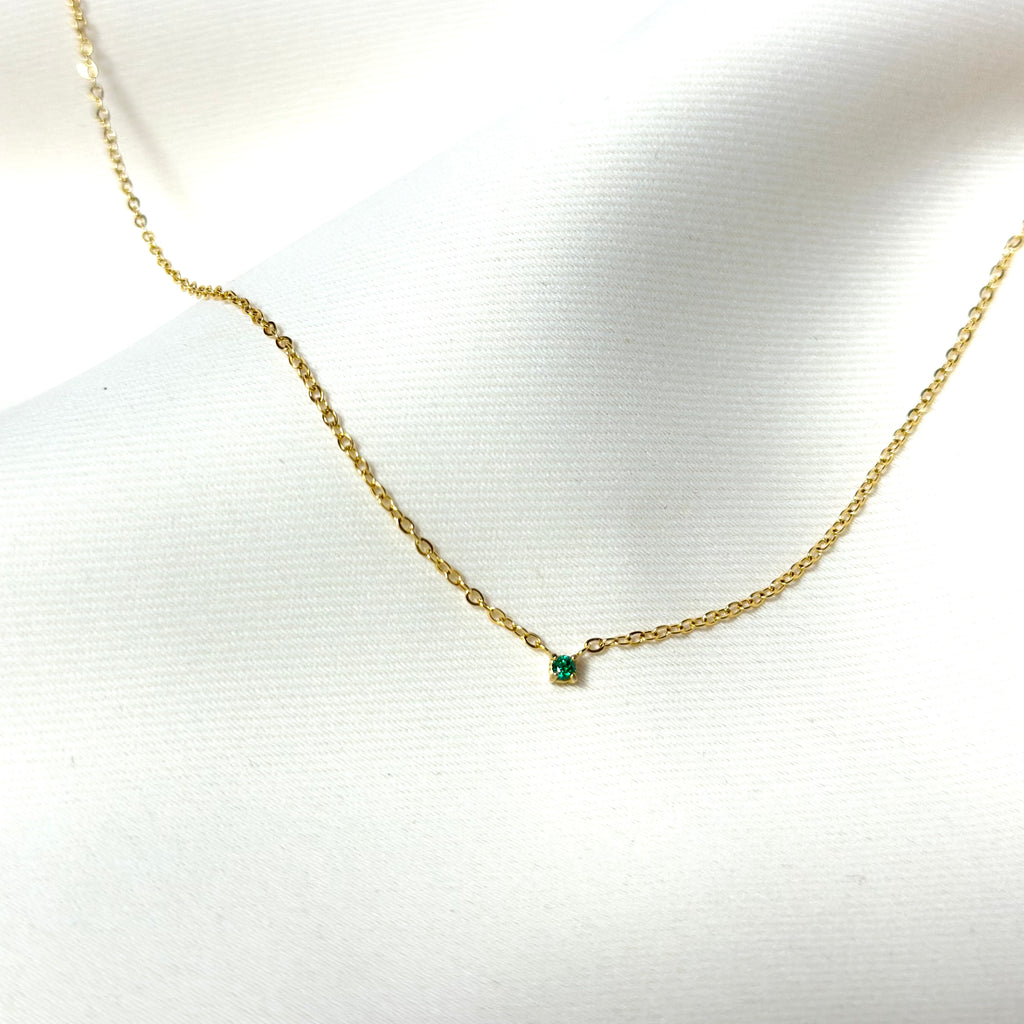 Green Dot - Necklace