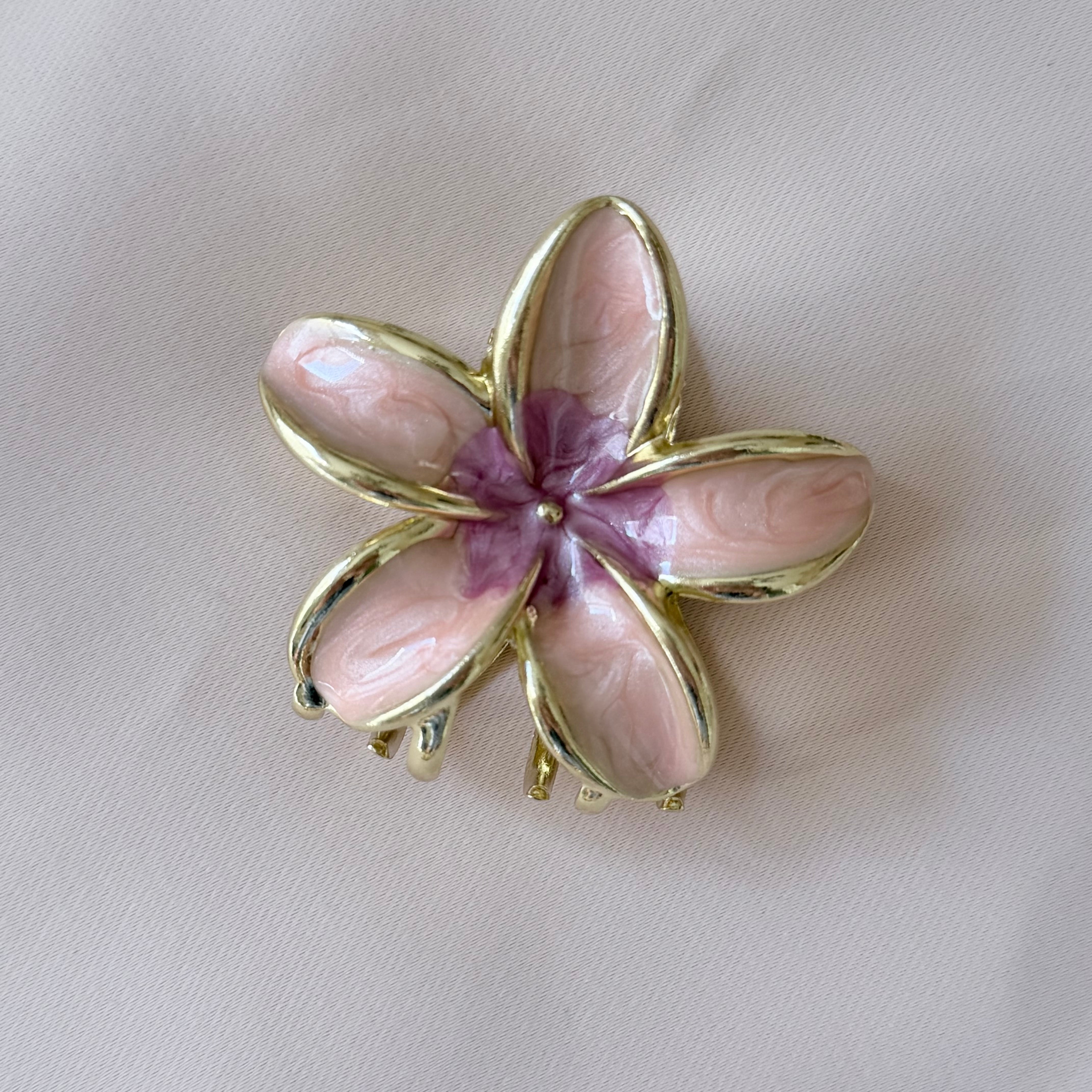 Plumeria Flower HairClip