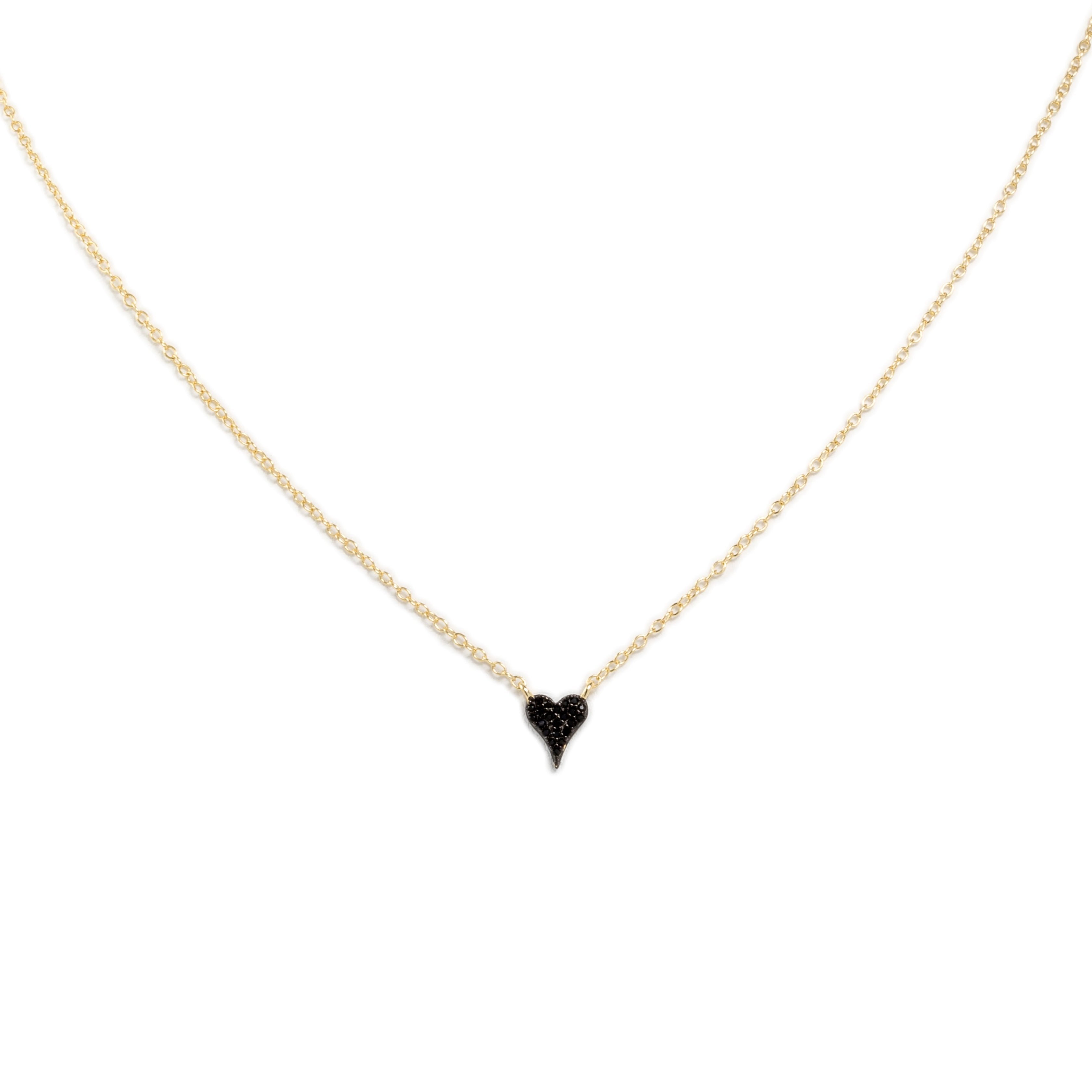 Black Heart - Necklace