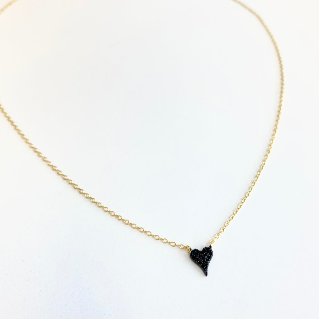 Black Heart - Necklace